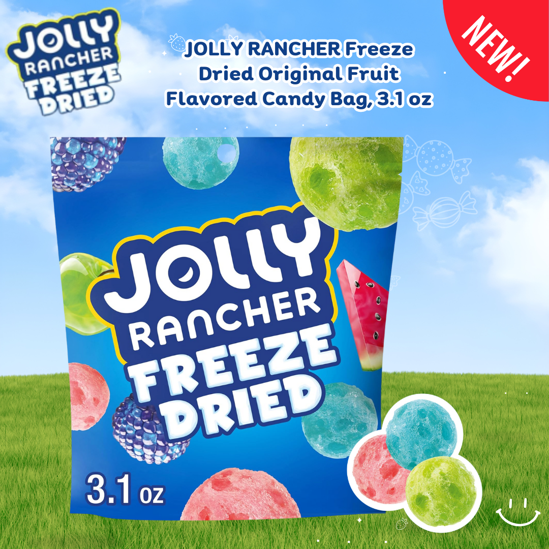 นำเข้า 🇺🇸 ✨ลูกอม Jolly Rancher Freeze Dried Original แบบฟรีซดราย เปรี้ยวหวานถึงใจ ราคา 550 บาท