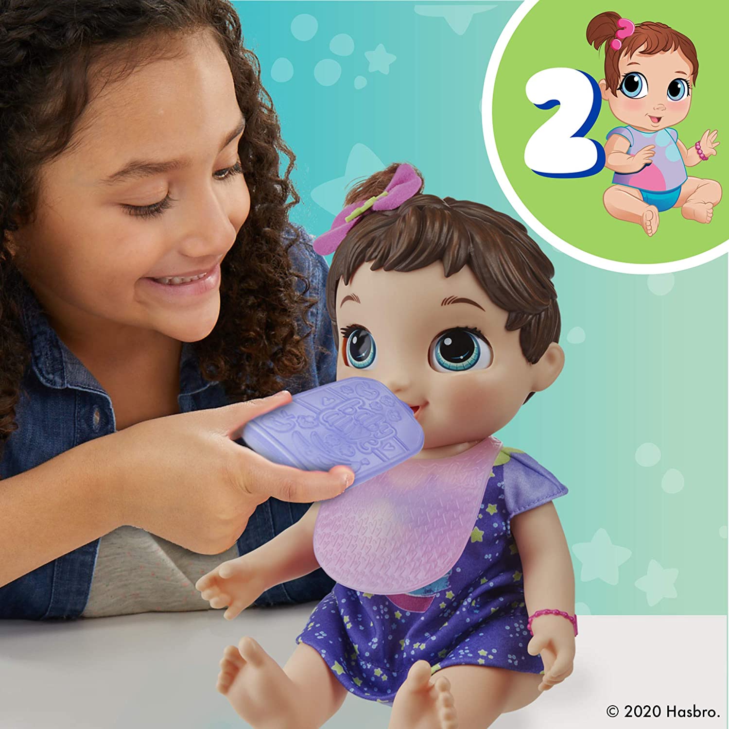 ตุ๊กตาเติบโตพูดได้Baby Alive Baby Grows Up (Dreamy) - Shining Skylar or Star Dreamer - ชมพู ราคา 2,990. -