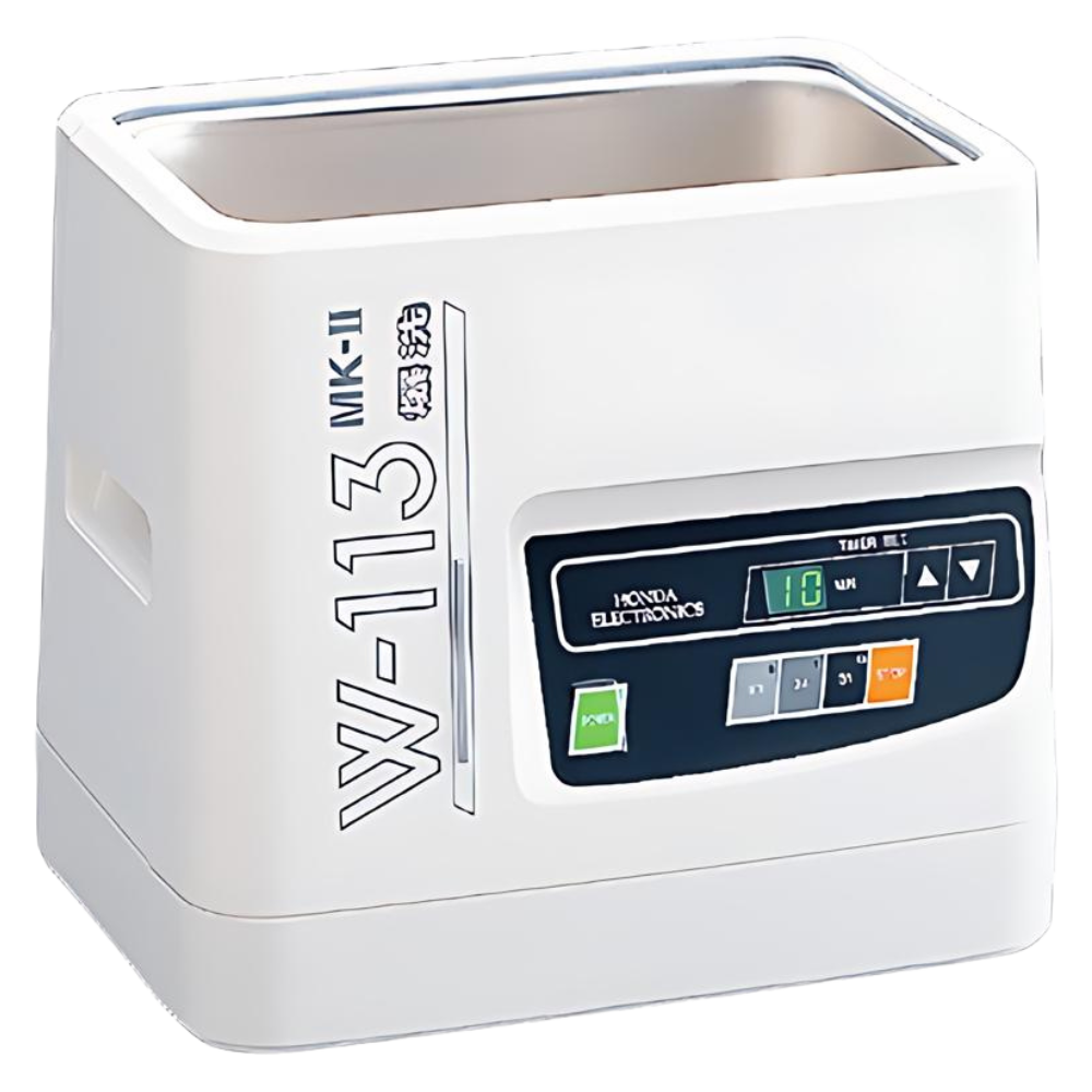 HONDA รุ่น W-113MK-II เครื่องล้างอัลตร้าโซนิค,Ultrasonic cleaner,dual frequency,desktop-type cleaner