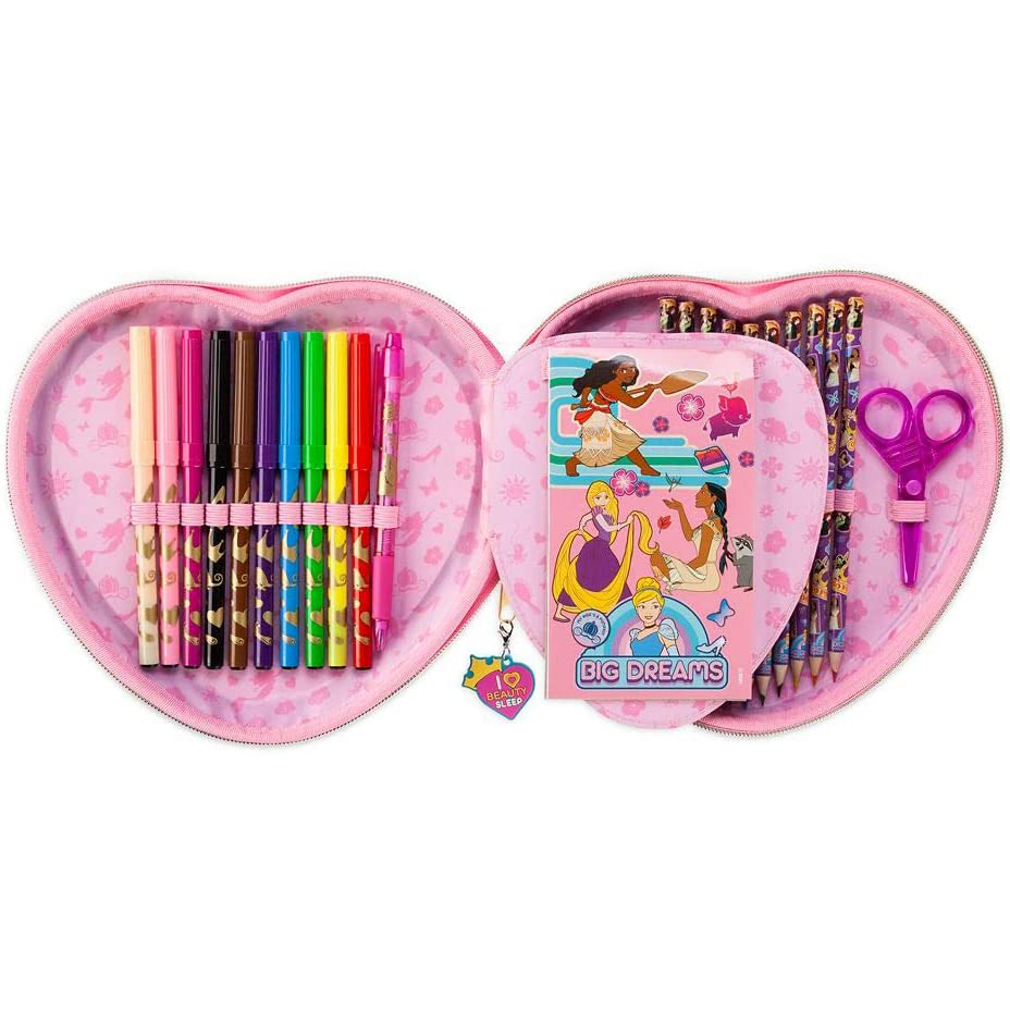 ชุดกระเป๋าเครื่องเขียนเด็ก Zip-Up ลายการ์ตูนโปรด Disney Store ของแท้ จาก USA ราคา 690 บาท