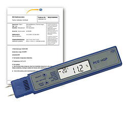 PCE รุ่นHGP-ICA incl ISO Calibration Cert.Multifunctionเครื่องวัดความชื้นพื้นผนังคอนกรีตConcrete Moisture Meter