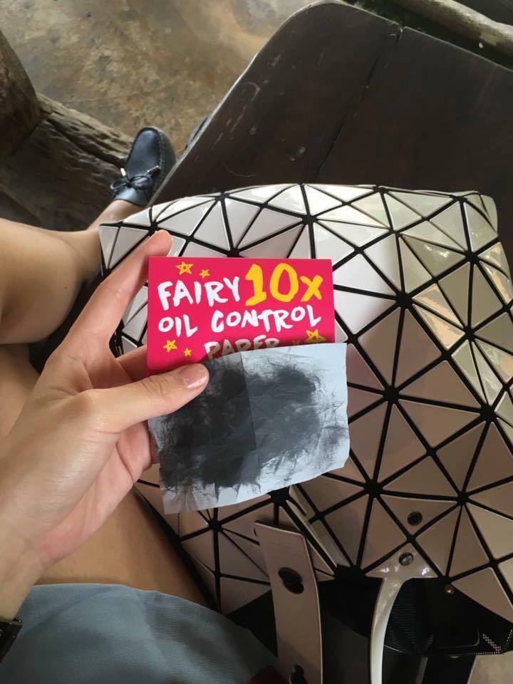 กระดาษซับมันชาโคล (Fairy 10X Oil Control Paper By Fairy Fanatic)