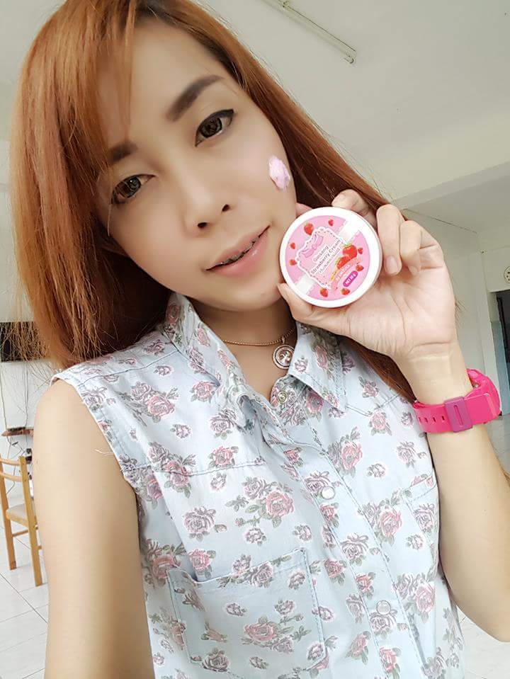 ครีมโสมสตรอเบอรี่ (Ginseng Strawberry Cream by shisuka)