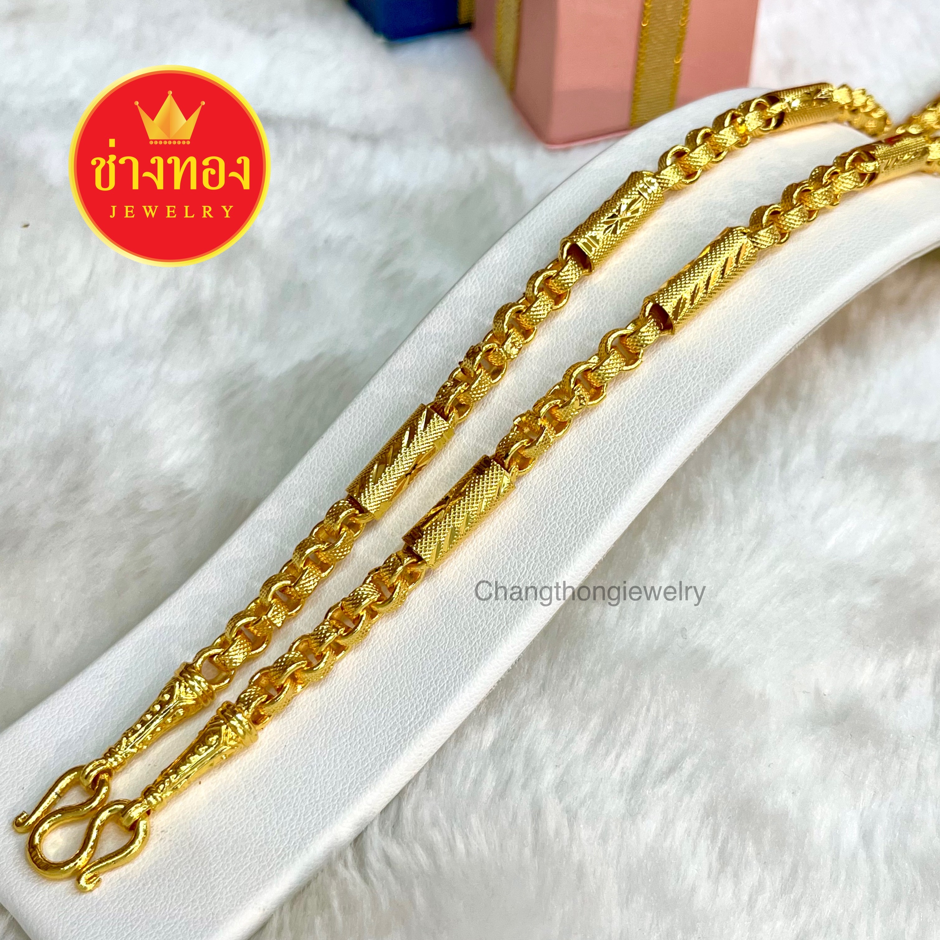 สร้อยคอทาโร่คั่นปล้อง หนัก5บาท