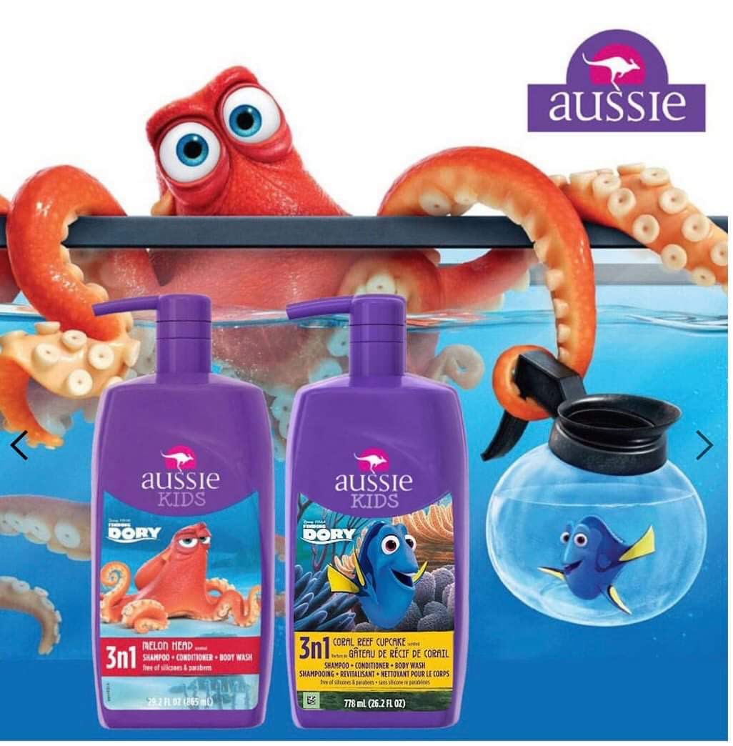 ผลิตภัณฑ์แชมพู 3-in-1 สำหรับเด็ก Aussie Kids Melon Head Shampoo Conditioner & Body Wash - 26.2 fl oz