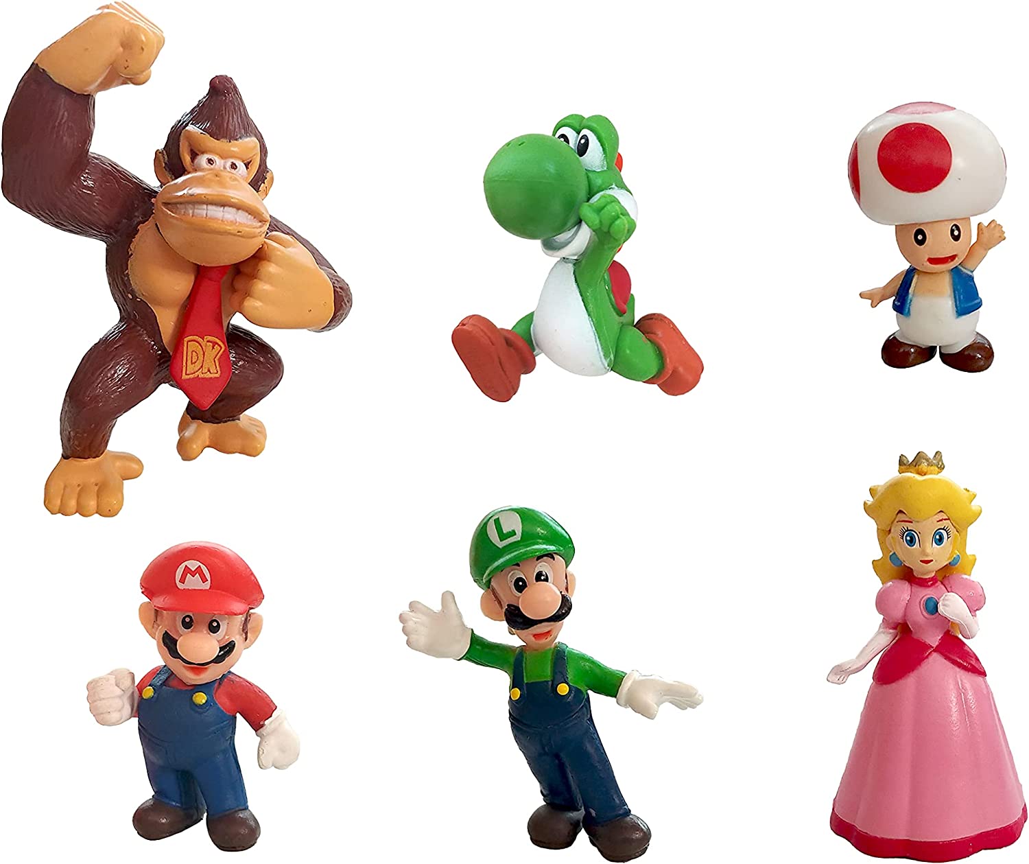 Super Mario Cake Toppers และ Action Figures (ชุดลิมิเต็ดอิดิชั่น 6 ชิ้น) ราคา 990.-บาท