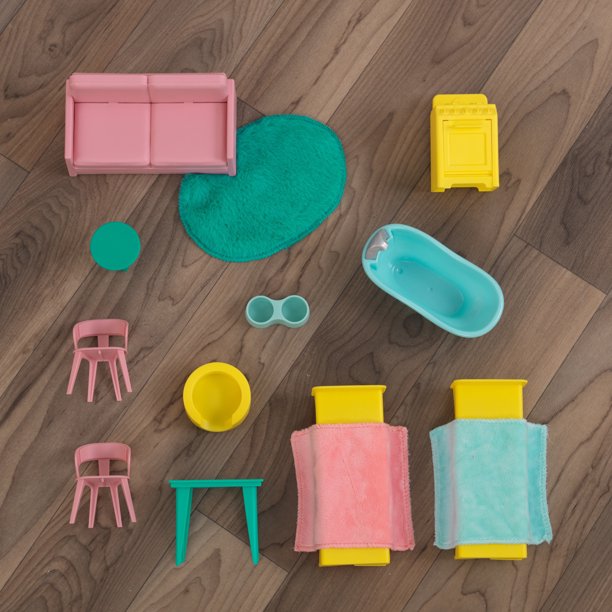 KidKraft Design by Me™: บ้านตุ๊กตาไม้แต่งสี 20 ชิ้น ราคา 3,590 บาท