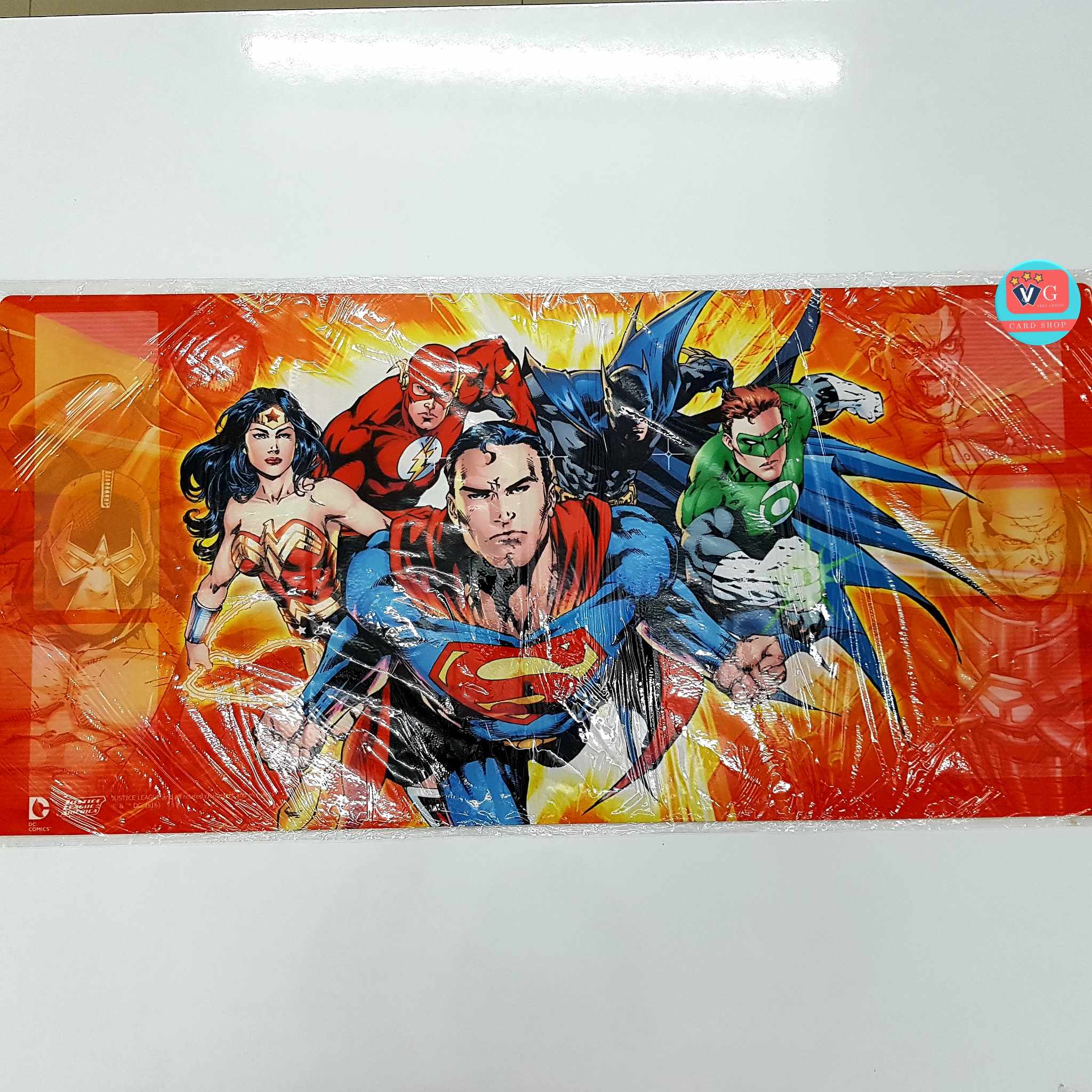 Playmat Superman ซุปเปอร์แมน เพลแมท แผ่นรองเล่น สนามยาง ฮีโร้ DC ลิขสิทธิ์แท้