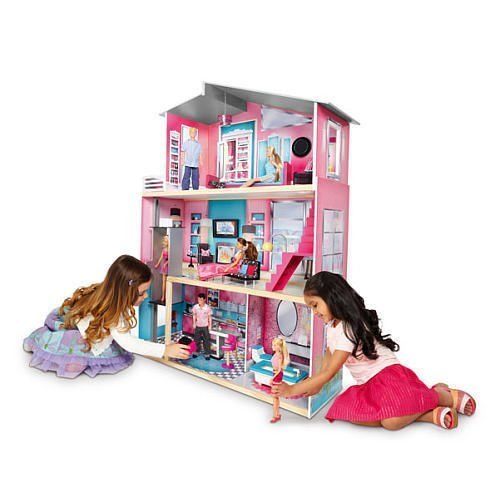 Kidkraft Modern Luxury Dollhouse บ้านตุ๊กตาทรงโมเดิร์นหลังยักษ์ หรูหรา ทันสมัย ขนาดใหญ่พิเศษ เล่นสนุกได้ไม่มีเบื่อ นำเข้าจาก USA ของแท้ 100%