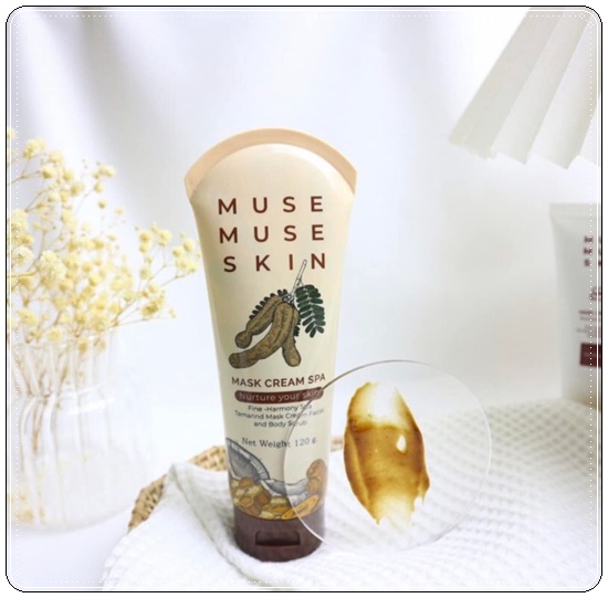 MUSE MUSE SKIN มิวส์มิวส์สกิน มาส์ก สูตรออแกนิค