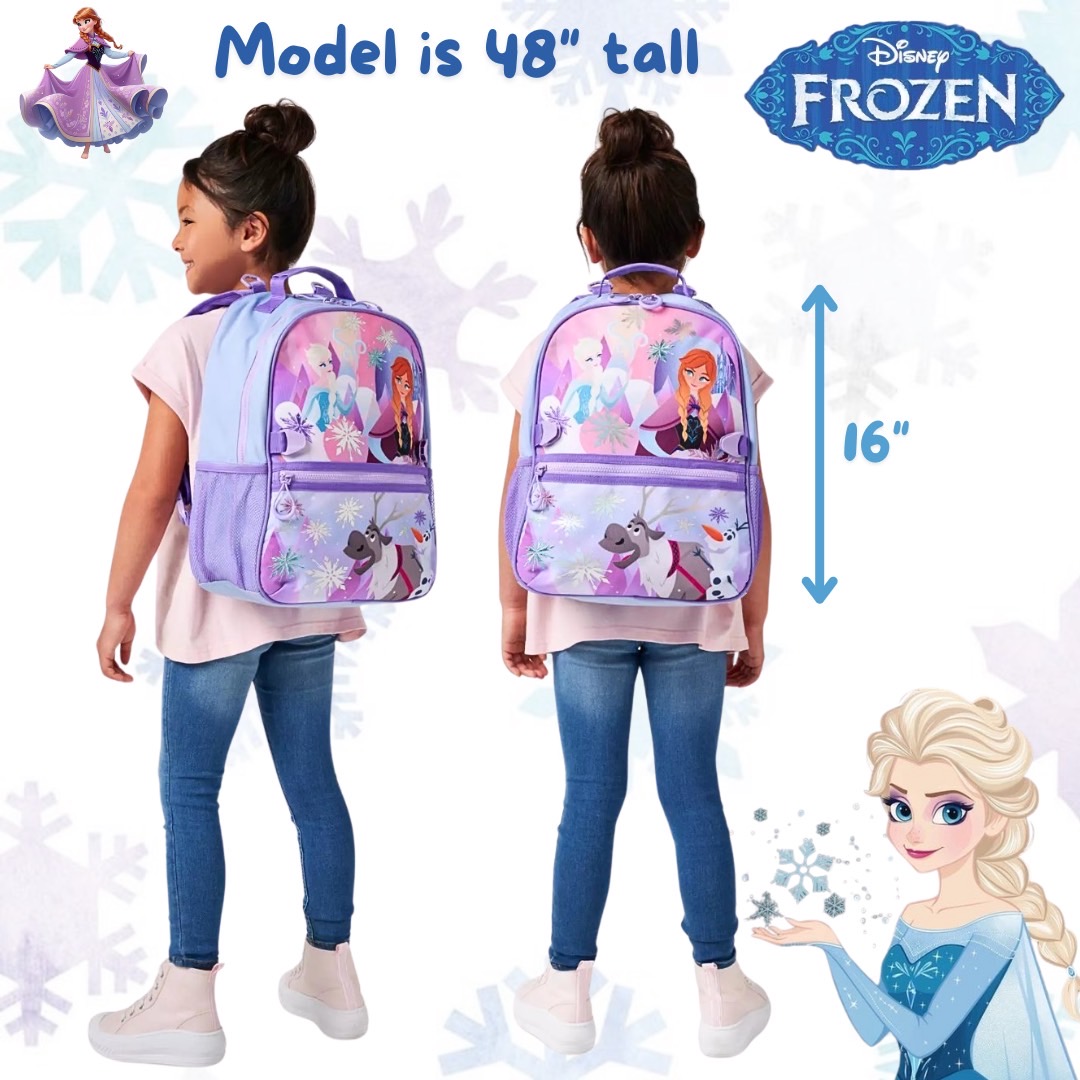 🎒กระเป๋าเป้สะพายหลัง นำเข้า🇺🇸 Disney Store Official Frozen Toddler Backpack for School ปี 2024 ราคา 1390 บาท ❄✨