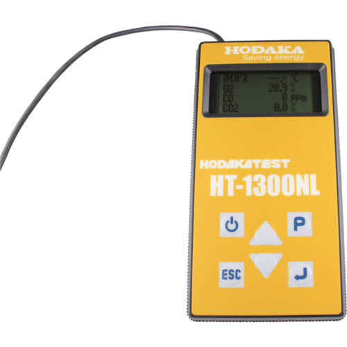 Hodaka รุ่่นHT-1300NLเครื่องวิเคราะห์ก๊าซไอเสียจากการเผาไหม้Combustion Exhaust Gas Analyzer HT-1300NL