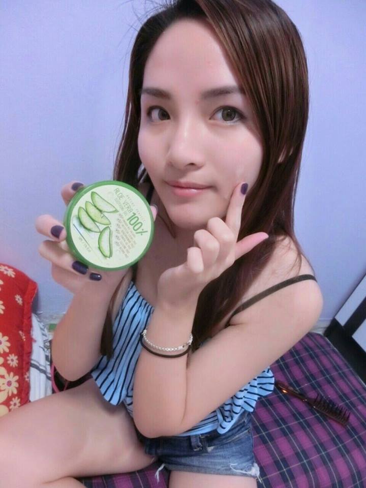 เจลว่าน Aloe vera soothing gel 100% (By Nature Perfect)