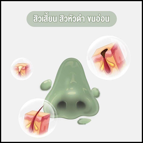 ครีมลอกสิวเสี้ยน ไลฟ์ลี่โนส Nakiz Lively Nose