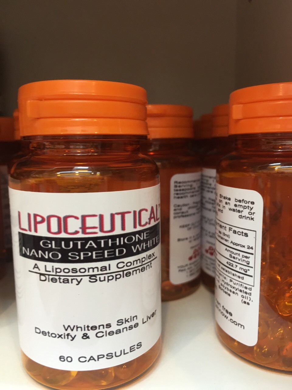 กลูต้าไลโปซีติคอลนาโน LIPOCEUTICAL 30 ซอฟเจล (Glutathione Nano Speed White)