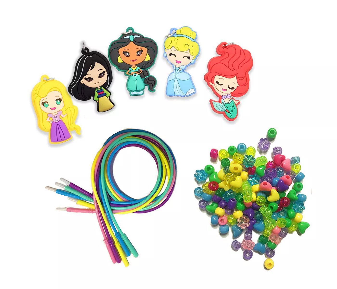 Disney Princess Necklace Activity Set ชุดร้อยสร้อยคอลูกปัด เจ้าหญิง จากดีสนี่ย์