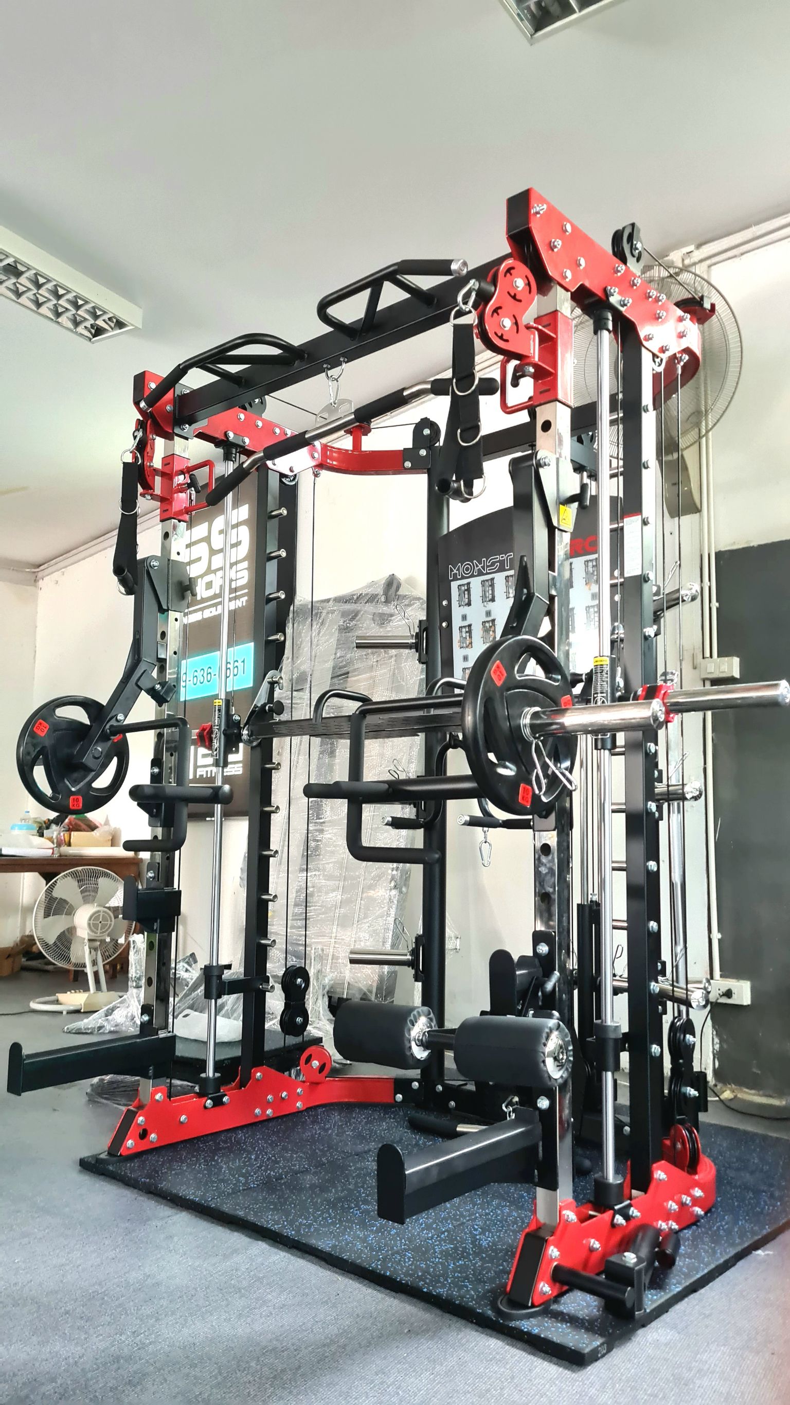 Jammer Arms แจมเมอร์ อาร์ม อุปกรณ์เสริมใช้กับ Smith Machine MONSTER FORCE G11 สมิทแมชชีนG11