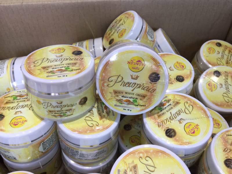 พริ้วพราว บอดี้ไวท์ครีม ใหม่ (Prewpraw Body White Cream)