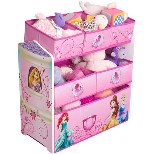 Disney - Princess Multi-Bin Toy Organizer ชั้นเก็บของ ลายเจ้าหญิง ออกแบบสวยงามงานนำเข้าอเมริกาค่ะ