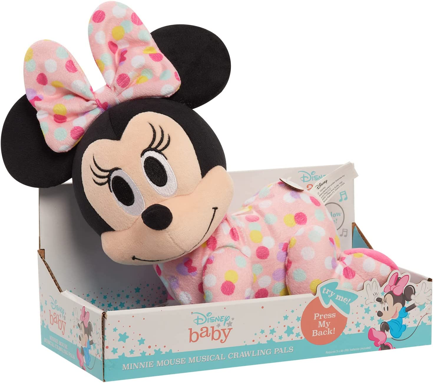 ตุ๊กตาชวนคลานเด็กเล่นดนตรี Baby Musical Crawling Pals ราคา 1890.- บาท