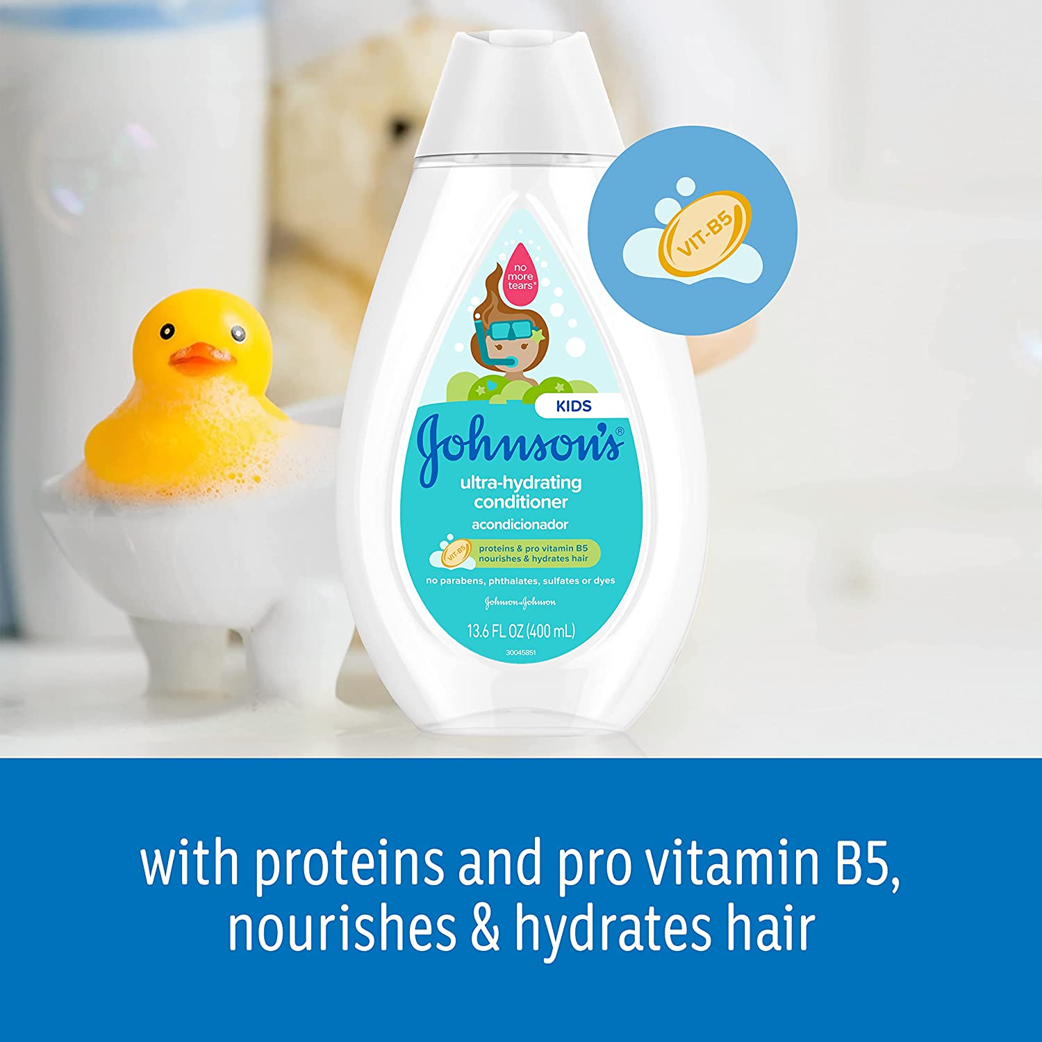 จอห์นสัน เบบี้ อัลตร้าไฮเดรติ้ง Johnson's Baby, Kids, Ultra-Hydrating, Conditioner, 13.6 fl oz (400 ml) ราคา 450 บาท