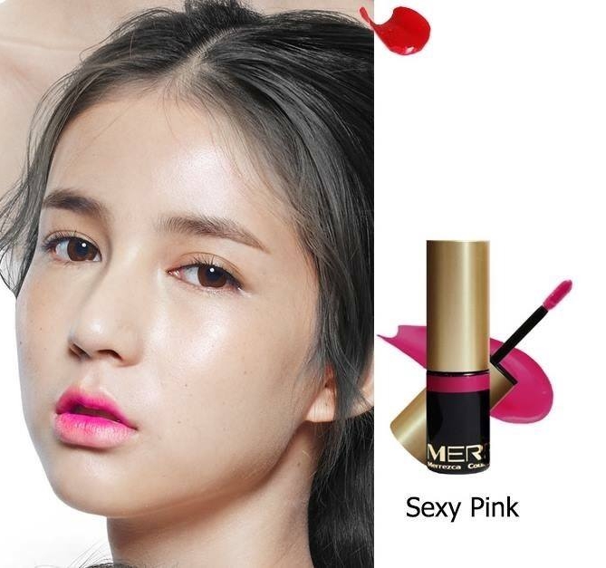 เมอร์เรซกาทิ้น สูตรน้ำ กันน้ำ กันเหงื่อ (MERREZ'CA Couleur de Lonue Dure'e Tints)