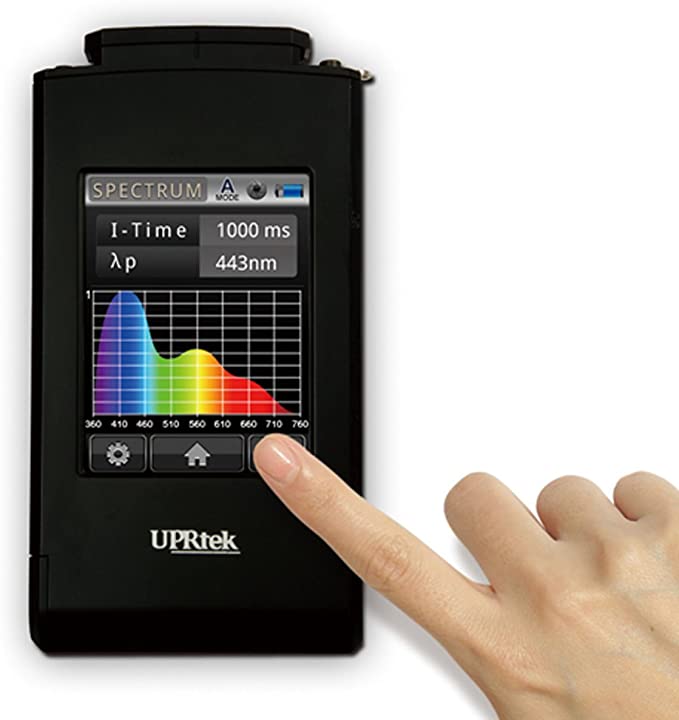 UPRtek รหัส MK-350N เครื่องวัดคุณภาพแสง,Spectronavi premium spectral meter,spectral irradiance meter,wavelength range: 380～780 nm