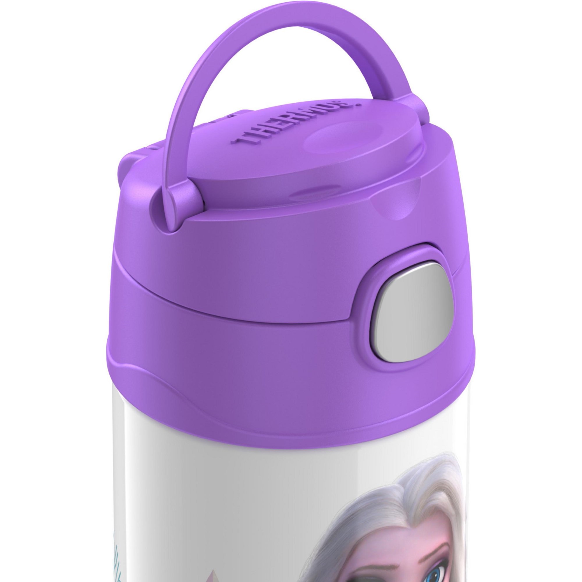 Thermos Kids Stainless Steel Vacuum Insulated Funtainer straw bottle, Frozen, 12 fl oz ราคา 890.- บาท