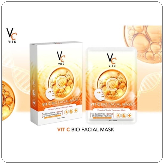 มาส์กวิตซีเกาหลี Vit C BIO Facial Mask (ส่งฟรี)
