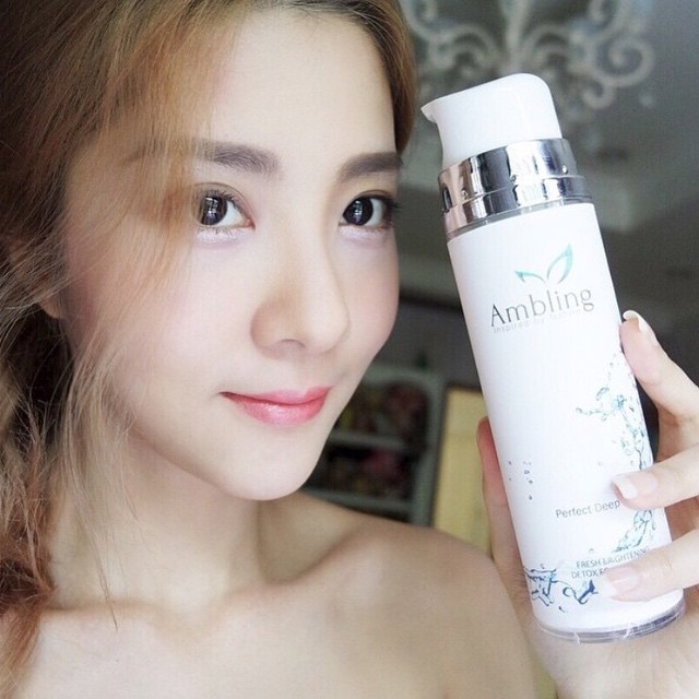 โฟมล้างหน้า แอมบลิงค์ สูตร Detox (Ambling Perfect deep clean)