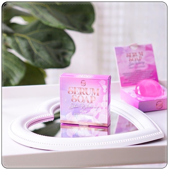 สบู่เซรั่ม NB Serum Soap Skin Whitening สบู่ครูเบียร์