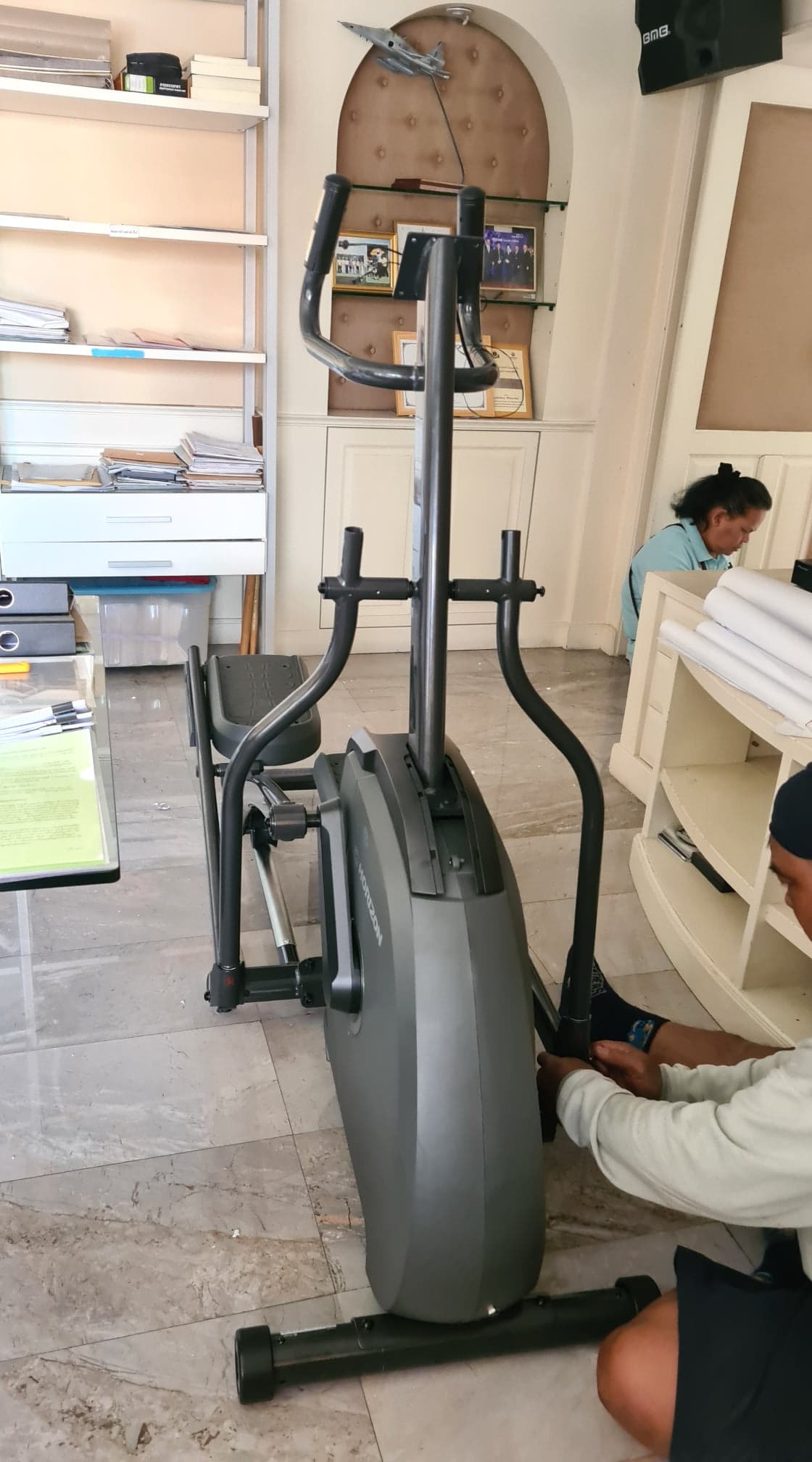 เครื่องเดินวงรี Horizon ex59 elliptical