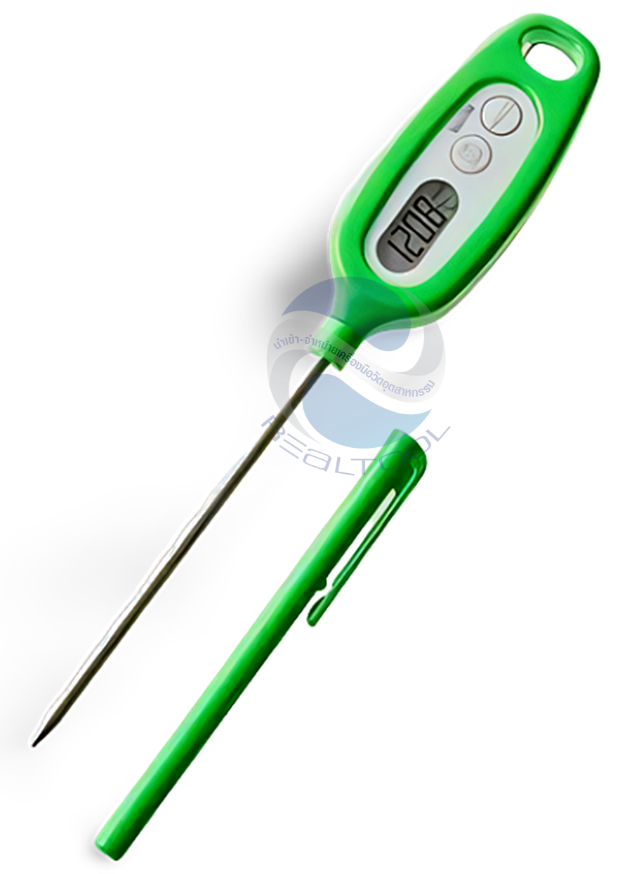 Tanita รุ่นTT-508N-GRเครื่องวัดอุณหภูมิดิจิตอลตัวเครื่องสีเขียว,Cooking Thermometer Waterproof,Meas.range:-50～250°C