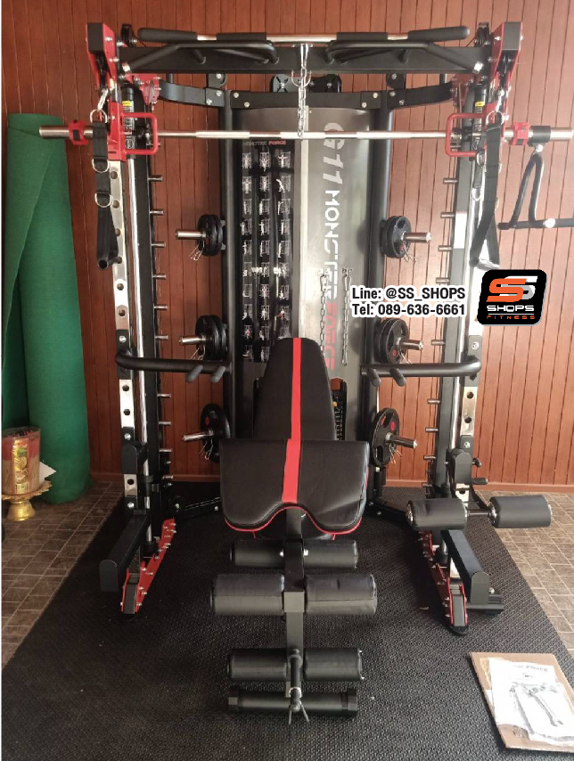 Jammer Arms แจมเมอร์ อาร์ม อุปกรณ์เสริมใช้กับ Smith Machine MONSTER FORCE G11 สมิทแมชชีนG11