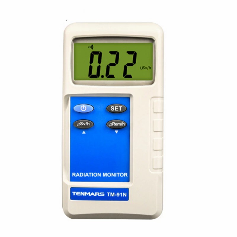 Tenmars รุ่นTM-91Nเครื่องวัดกัมมันตรังสี Digital Radiation Meter,Meas.range:0.50µSv/h～1400µSv/h,50µRem/h～140.0µRem/h.