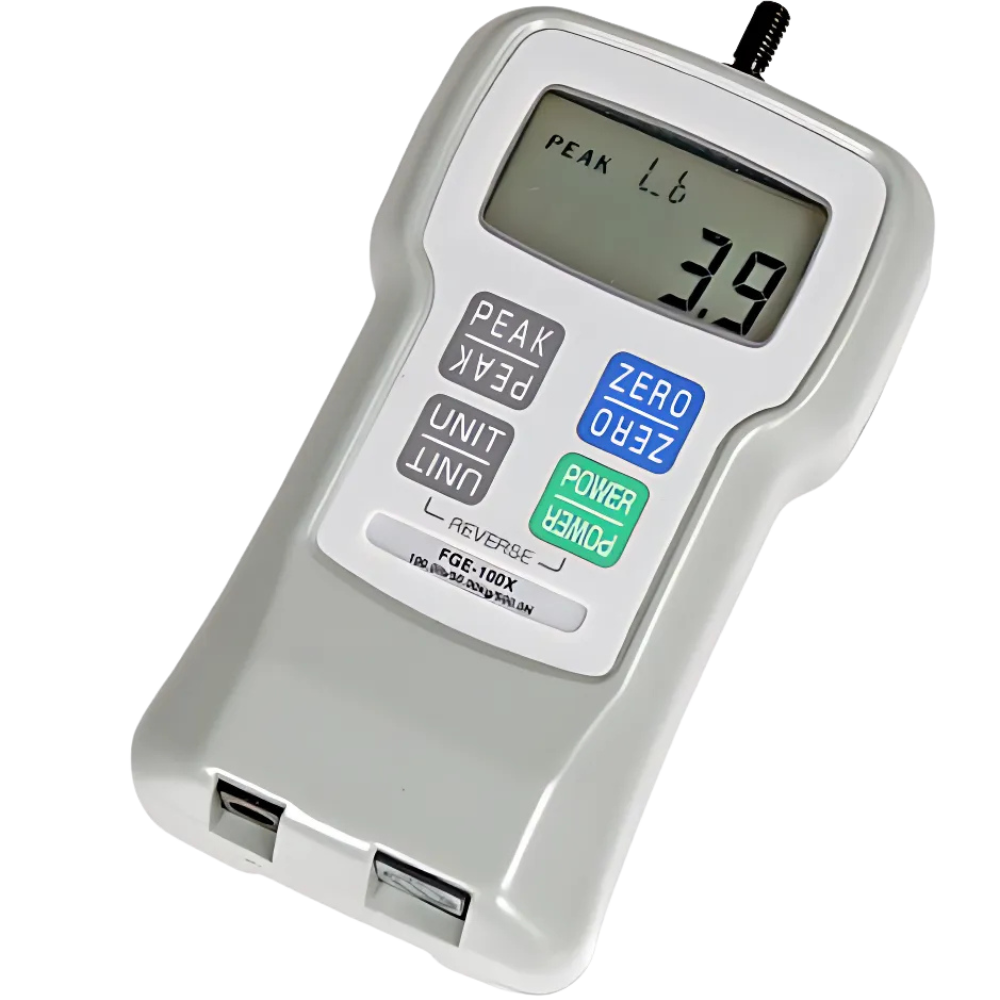 Nidec Shimpo รุ่น FGE-1XY เครื่องวัดแรงดึงแรงกดแบบดิจิตัล,Capacity Digital Force Gauge, Capacity:1lb(500g) Unit:oz,g,kg,N and lb