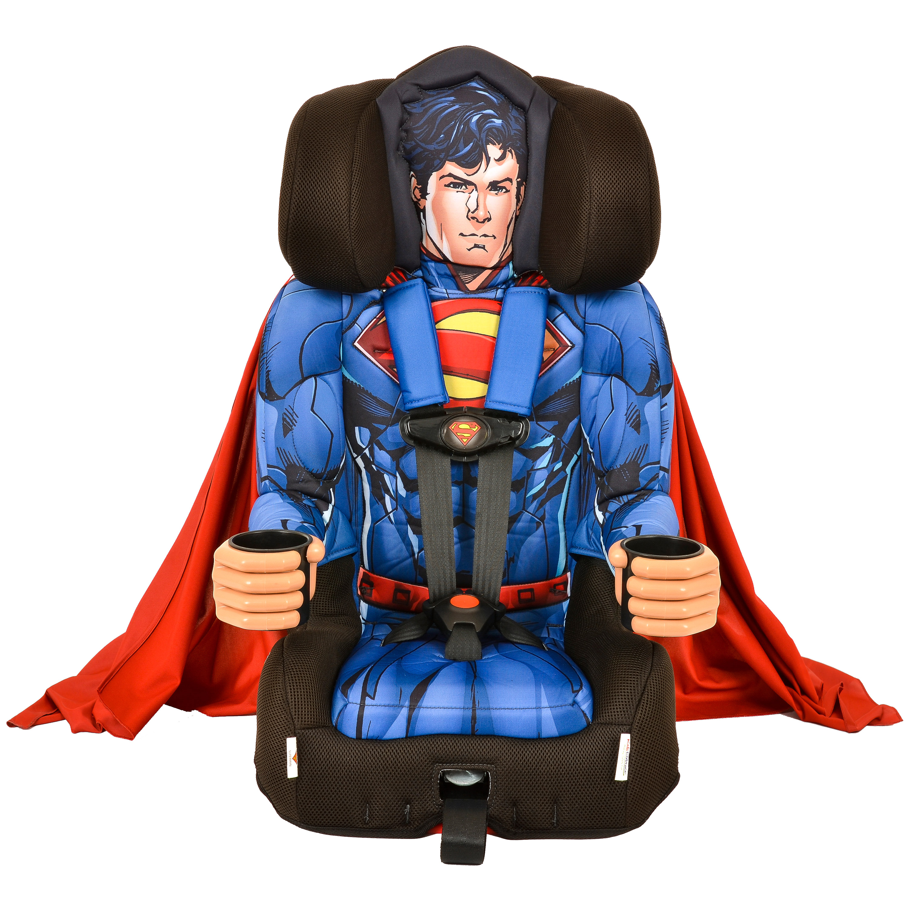 คาร์ซีทสำหรับเด็กโต ลายซุปเปอร์แมน การ์ตูนคาแรคเตอร์ตัวโปรด KidsEmbrace Combination Booster Car Seat, DC Comics Superman ใช้ได้ตั้งแต่ 2 ขวบ ถึง 8 ขวบ