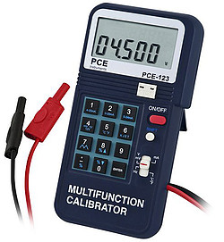 PCE รุ่น123-Multifunction เครื่องมือวัดงานด้านสอบเทียบCalibrator