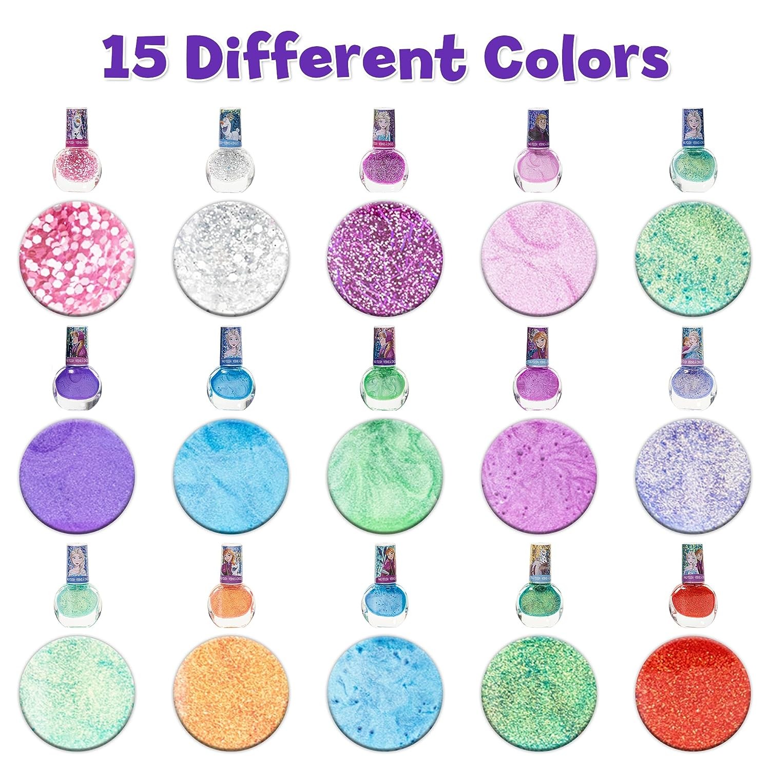 เซ็ทยาทาเล็บเด็ก Townley Girl Disney Frozen , 18 pcs , Ages 3+ ราคา 950 บาท