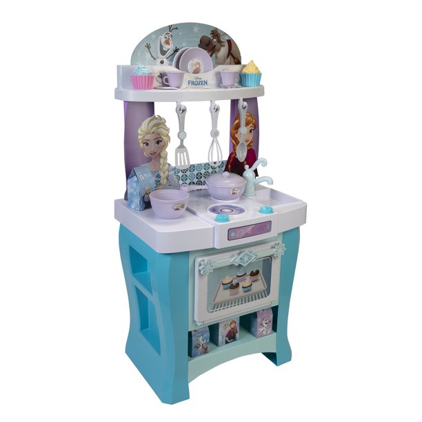ครัว Disney Frozen Play Kitchen Includes 20 Accessories, over 3 Feet Tall ราคา 2,990 - บาท