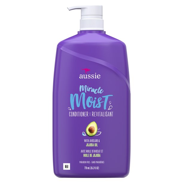 ครีมนวน Aussie Miracle Moist Conditioner with Avocado, Paraben Free, 26.2 oz ราคา 590 - บาท