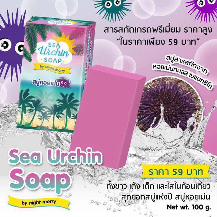 สบู่หอยเม่น (Sea Urchin Soap By Night Merry)