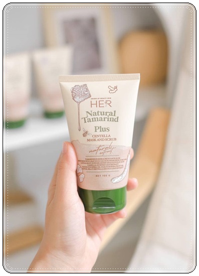 สครับมะขามเฮอ สูตรใหม่ HER Natural Tamarind Plus