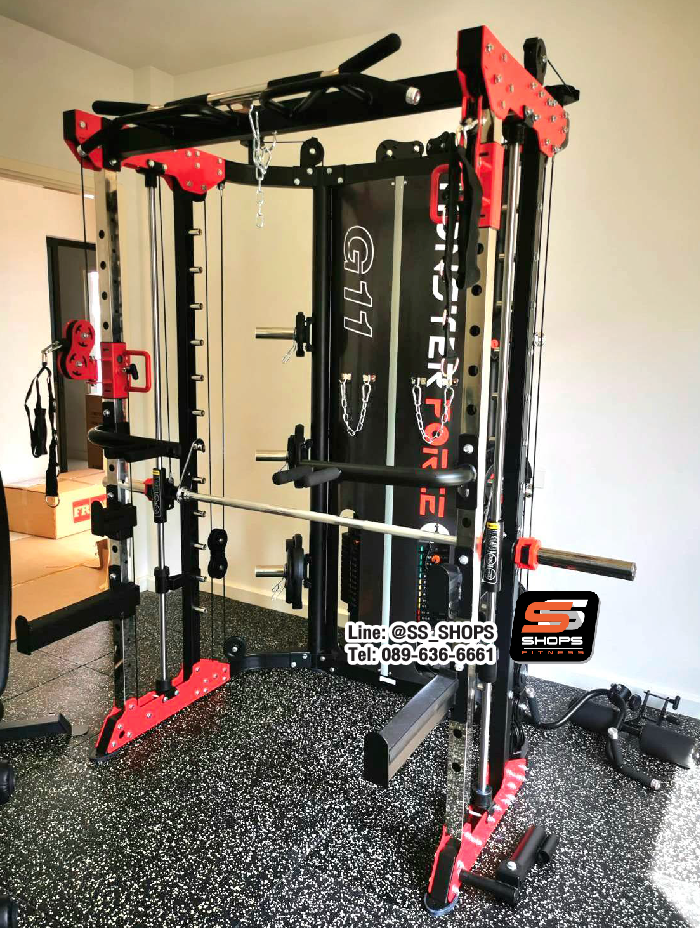 Jammer Arms แจมเมอร์ อาร์ม อุปกรณ์เสริมใช้กับ Smith Machine MONSTER FORCE G11 สมิทแมชชีนG11