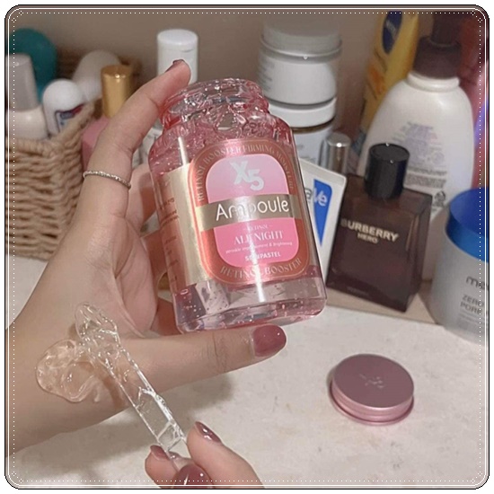 แอมพูลสลิปปิ้งมาส์ก Skinpastel X5 Ampoule All Night