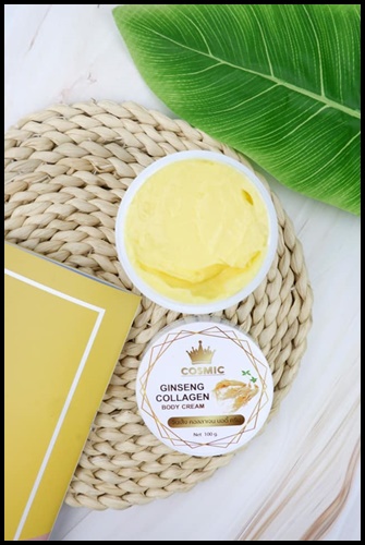 คอสมิคครีมโสม คอลลาเจน Cosmic Ginseng Collagen Body Cream