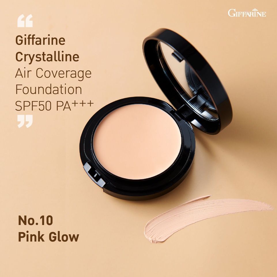 กิฟฟารีน คริสตัลลีน แอร์ คัฟเวอร์เรจ ฟาวเดชั่น เอสพีเอฟ 50พีเอ+++