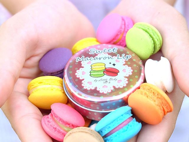 สวีทลิปมาการอน (Sweet Macaron Lip By Little Baby ลิปแก้ปากดำ) ใหม่