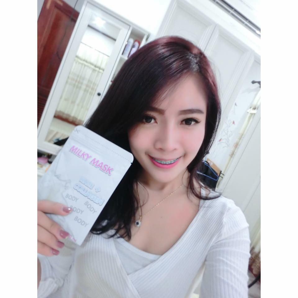 ขาย Milky Mask Collagen Plus มิ้วกี้ มาส์ก คอลลาเจน พลัส