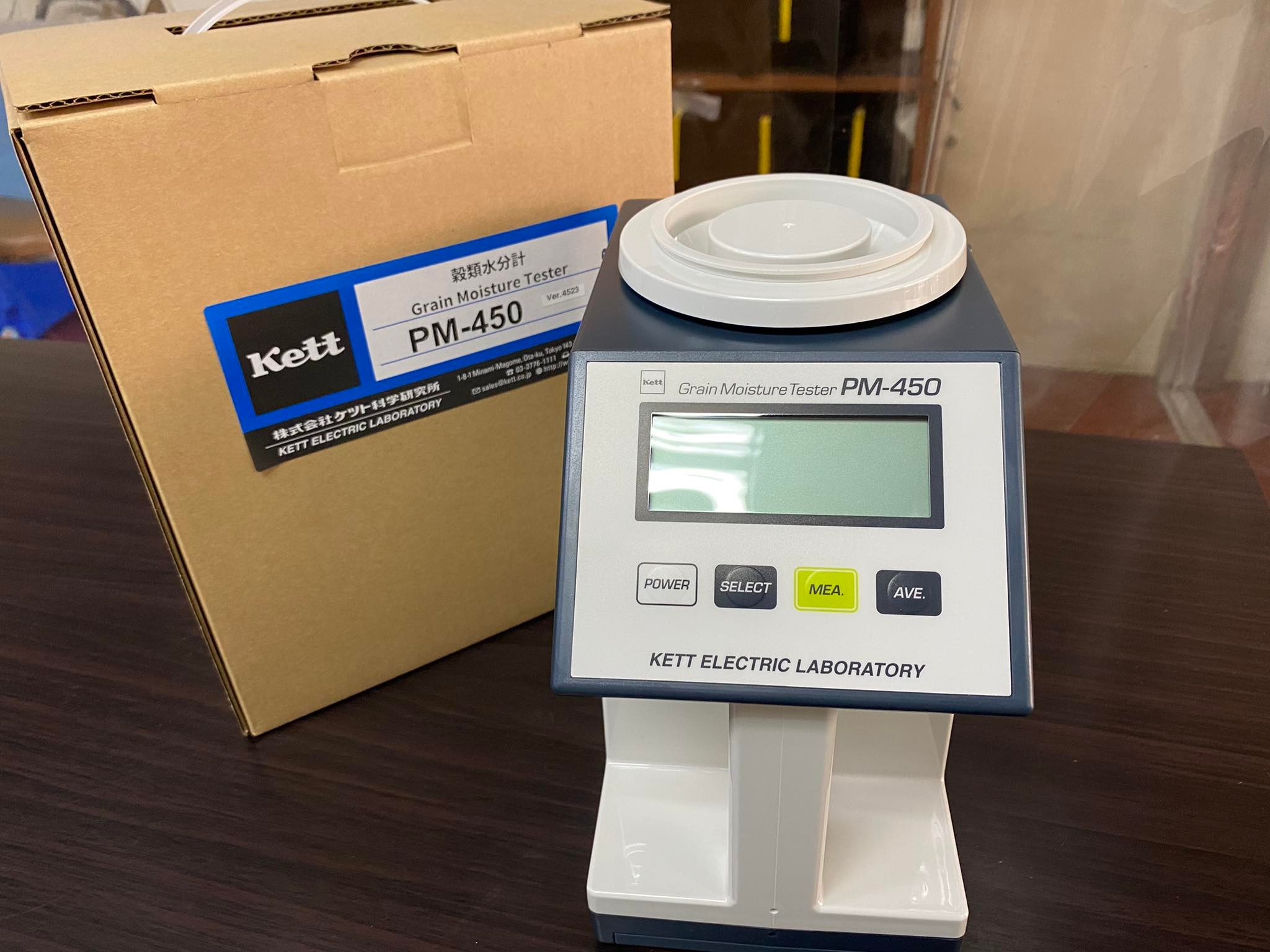 Kett รุ่นPM-450(Ver.4513)เครื่องวัดและวิเคราะห์ความชื้นความชื้นเมล็ดพืช,Moisture Analyzers&Grain Moisture Tester